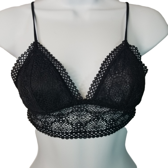Victoria's Secret black lace bralette xs - Picture 1 of 7